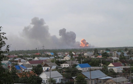 Взрыв боеприпасов произошел на полигоне в Самарской области