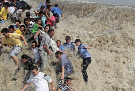 В Китае более 600 тысяч людей пострадало в результате наводнения