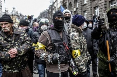 Одесситы попросили защиты от боевиков «Правого сектора» (видео)