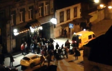 В центре Харькова во время столкновений и перестрелки, два человека погибло, а пятеро ранено