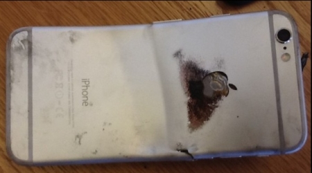 У араба в кармане взорвался iPhone 6