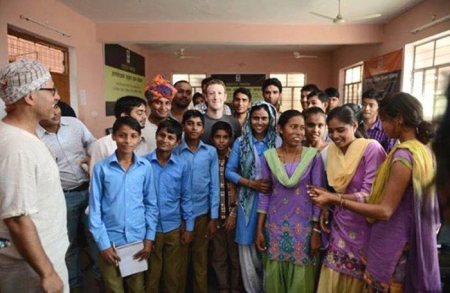 Цукерберг поможет жителям Индии получить доступ к хорошему интернету