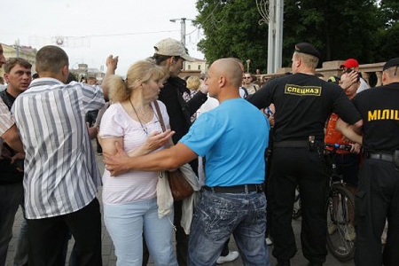 В Белоруссии, в тюрьму посадят украинских граждан