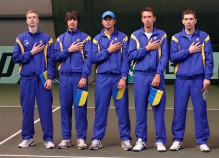 Сборная Украины по теннису вышла в плей-офф Кубка Девиса