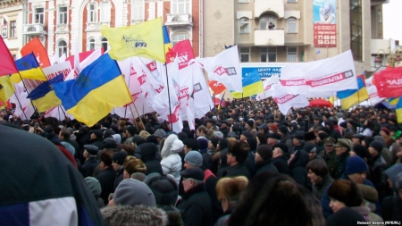 Сегодня в Луцке состоится акция протеста «Вставай, Украина!»