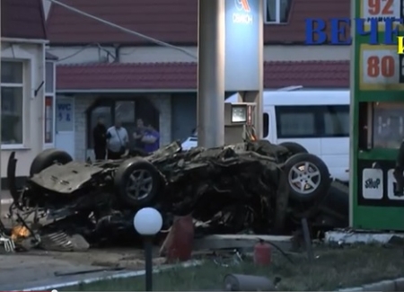 В Ильичевске произошло страшное ДТП, погибли два водителя (видео)