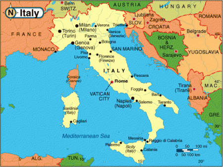 От Италии хочет отделиться Сардиния