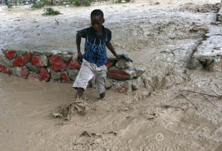 Гаити погрузилось под воду