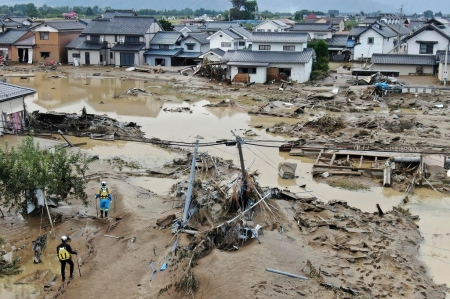 Супертайфун Хагибис в Японии. В поисках выживших