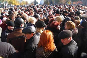 Население Донбасса чувствует себя обманутым террористами