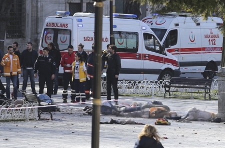 В Стамбуле прогремел сильный взрыв