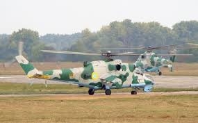 Украина наращивает количество боевых вертолетов